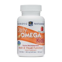 Nordic Naturals Daily Omega Kids (30 soft gels, natural fruit)