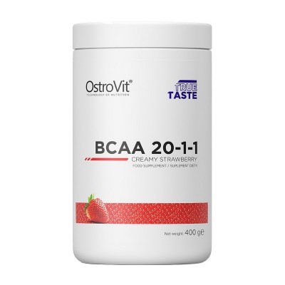 OstroVit BCAA 20-1-1 (400 g, creamy strawberry)