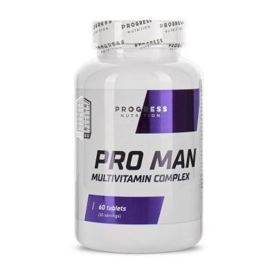 Progress Nutrition Pro Man Multivitamin Complex (60 tabs) Progress Nutrition Pro Man Multivitamin Complex (60 tabs)