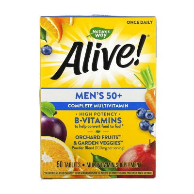 Nature's Way Alive! Men's 50+ (50 tab)