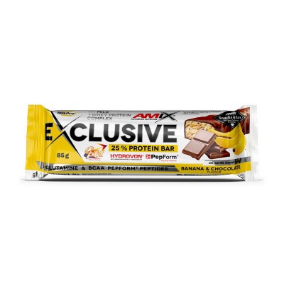 Exclusive Protein Bar 25% (85 g, banana & chocolate)