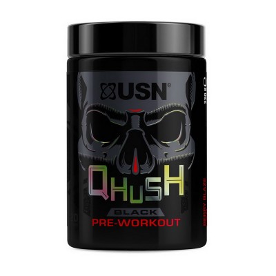 Qhush Black Pre-workout (220 g, berry blaze)