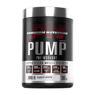 Pump Pre-Workout (385 g, citrus-peach) Pump Pre-Workout (385 g, citrus-peach)