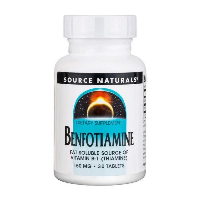 Source Naturals Benfotiamine 150 mg (30 tab)