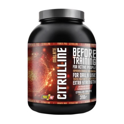 Power Pro Citrulline Malate (310 g, з ароматом яблука)
