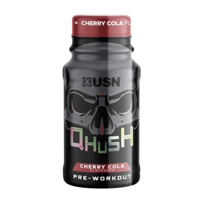 Qhush Pre-workout Shot (60 ml, cherry cola)