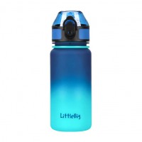 UZSPACE Littlebig Waterbottle 3020 (350 ml, blue/green)