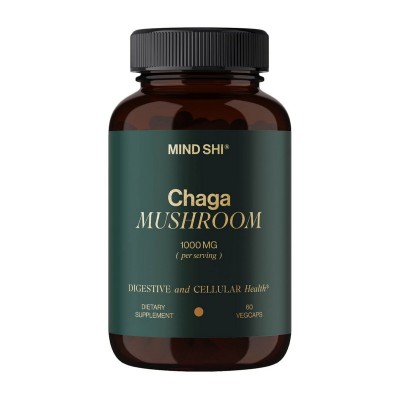 Mind Shi Chaga Mushroom 1000 mg (60 veg caps) Mind Shi Chaga Mushroom 1000 mg (60 veg caps)