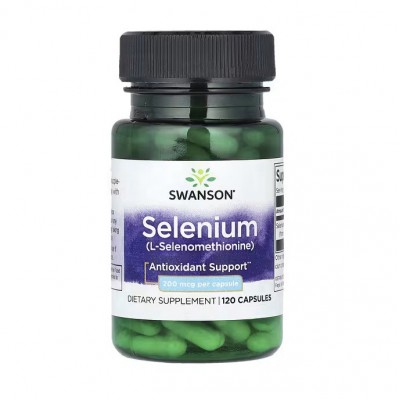Swanson Selenium (L-Selenomethionine) (120 caps)