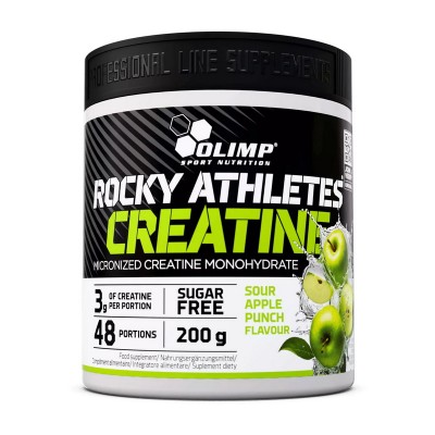 OLIMP Rocky Athletes Creatine (200 g, sour apple punch)