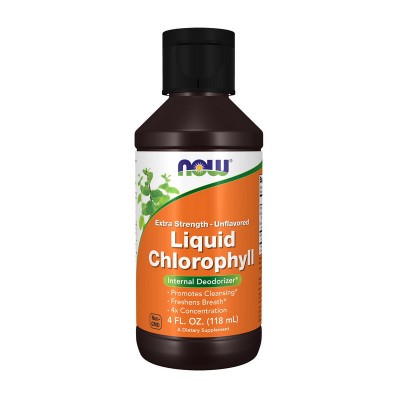 NOW Liquid Chlorophyll (118 ml, unflavored)