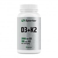 Sporter D3+K2 (60 caps)
