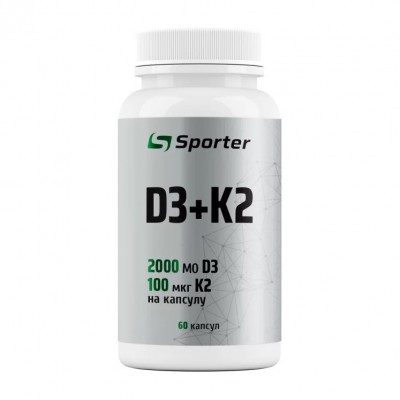 Sporter D3+K2 (60 caps)