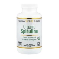California Gold Nutrition Organic Spirulina (720 tab)