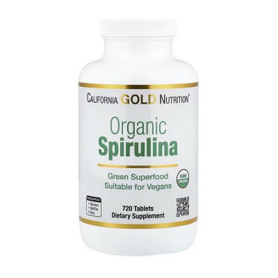 California Gold Nutrition Organic Spirulina (720 tab) California Gold Nutrition Organic Spirulina (720 tab)