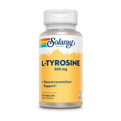 Solaray L-Tyrosine 500 mg (50 veg caps)