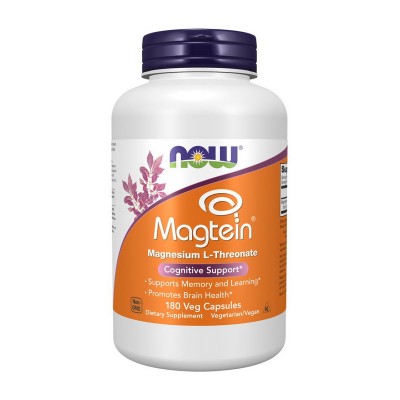 NOW Magtein magnesium l-threonate (180 veg caps)
