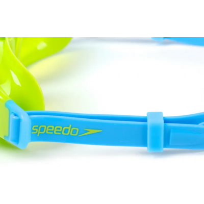 Дитячі окуляри для плавання на 6-14 років Speedo FUTURA PLUS GOG JU BLUE/GREEN (8-09010B818)