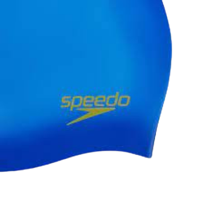 Шапка для плавання Speedo PLAIN MOUD SILC CAP JU синій Діт OSFM (8-7099015965)