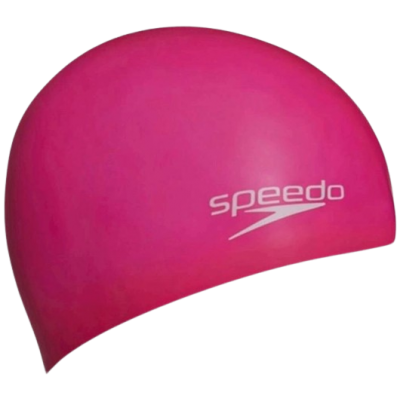 Шапка для плавання Speedo MOULDED SILC CAP JU рожевий Діт OSFM (8-70990F290)