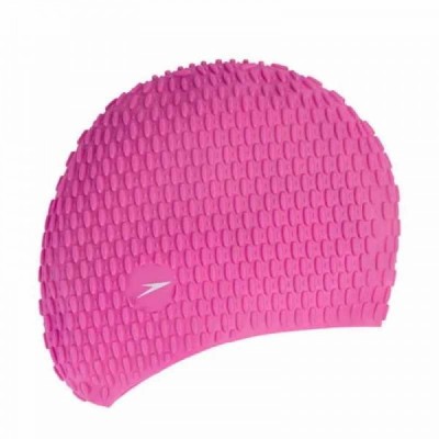 Шапка для плавання Speedo BUBBLE CAP AU рожевий Уні OSFM (8-70929D669-1)