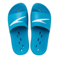 Шльопанці Speedo SLIDES ONE PIECE JU блакитний, білий дит 29,5 (8-12231D611)