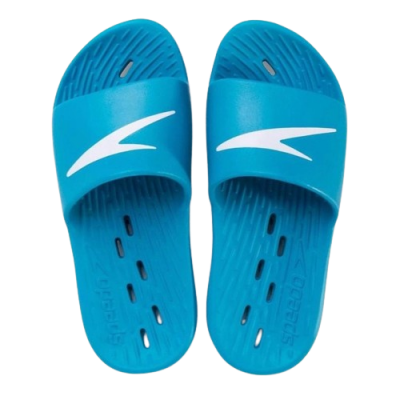 Шльопанці Speedo SLIDES ONE PIECE JU блакитний, білий дит 29,5 (8-12231D611)