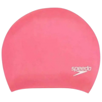 Шапка для плавання жіноча для довгого волосся Speedo LONG HAIR CAP AU рожевий Уні OSFM (8-06168A064)