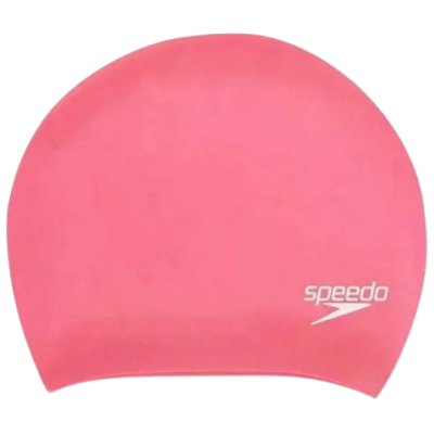 Шапка для плавання жіноча для довгого волосся Speedo LONG HAIR CAP AU рожевий Уні OSFM (8-06168A064)