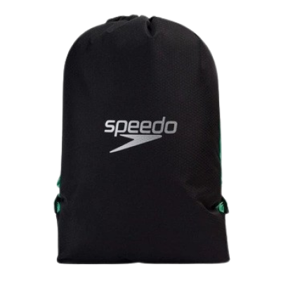 Сумка Speedo POOL BAG AU 15L чорний, зелений Уні 45 x 34 (8-09063D712)