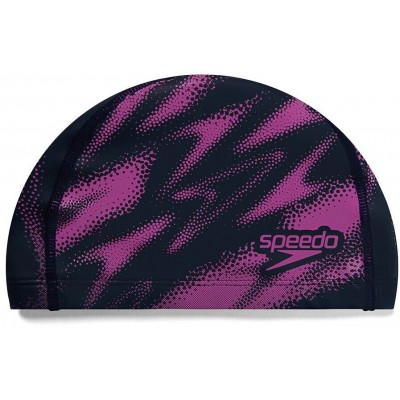 Шапка для плавання Speedo BOOM ULTRA PACE CAP темно-синій, фіолетовий Уні OSFM (8-1281615792)