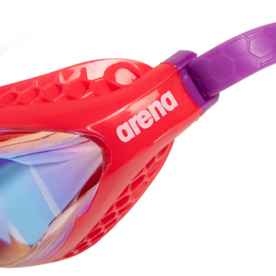 Окуляри для плавання Arena AIR-SPEED MIRROR (003151-111) червоний, білий Окуляри для плавання Arena AIR-SPEED MIRROR (003151-111) червоний, білий