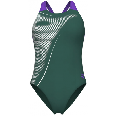 Купальник Arena BRIGHT GLARE SWIMSUIT V BACK (008930-690) розмір 42