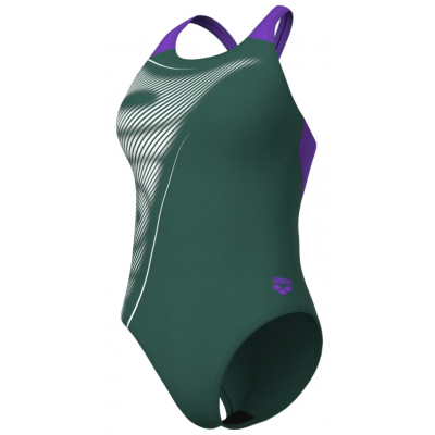 Купальник Arena BRIGHT GLARE SWIMSUIT V BACK (008930-690) розмір 42