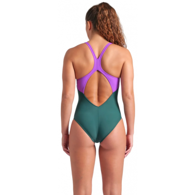 Купальник Arena BRIGHT GLARE SWIMSUIT V BACK (008930-690) розмір 42