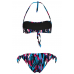 Жіночий купальник Arena WATER PRINTS BIKINI BANDEAU (007083-501) розмір M