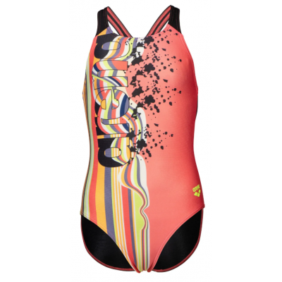 Дитячий купальник Arena PALETTE SWIMSUIT SWIM PRO BACK (007918-350) розмір 14