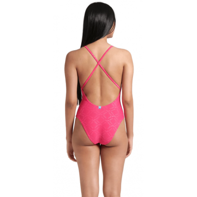 Жіночий купальник для плавання Arena LOSANGE GRAPHIC SWIMSUIT (009399-900) розмір XL