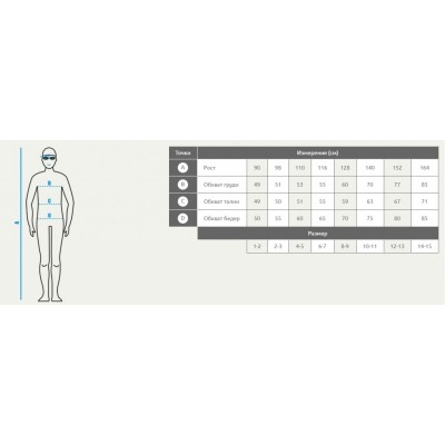 Плавки Arena AWT KIDS BOY SHORT (000431-700.) розмір 1/2.