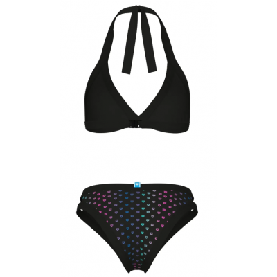 Жіночий купальник Arena RAINBOW MONOGRAM BIKINI TRIANG (007079-515) розмір M