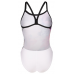 Жіночий купальник Arena AIRBRUSH SWIMSUIT CHALLENGE BA (007912-510) розмір 38 білий