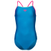 Дитячий купальник Arena SWIMSUIT LIGHT DROP SOLID (005919-860) розмір 6-7 років синій