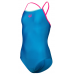 Дитячий купальник Arena SWIMSUIT LIGHT DROP SOLID (005919-860) розмір 6-7 років синій
