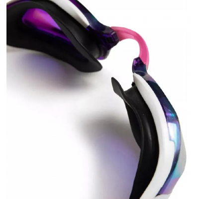 Окуляри для плавання Arena COBRA EDGE SWIPE MR (006870-150) білі з рожевими лінзами Окуляри для плавання Arena COBRA EDGE SWIPE MR (006870-150) білі з рожевими лінзами