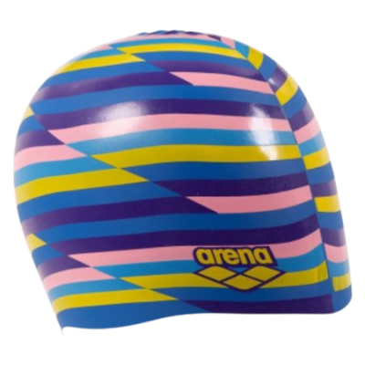 Шапочка для плавання Arena PRINT 2 (1E368-271) синя Шапочка для плавання Arena PRINT 2 (1E368-271) синя