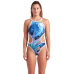 Купальник Arena ONE PRINT SWIMSUIT TECH BACK (008835-150) розмір 40