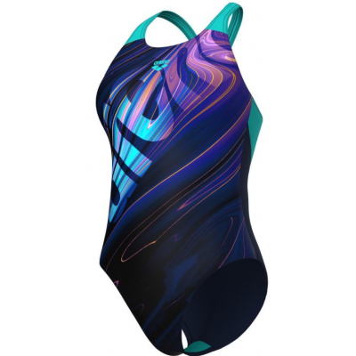 Купальник Arena FLOW SWIMSUIT V BACK LB (008935-790) розмір 46