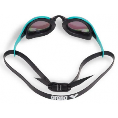 Соревновательные очки для плавания Arena COBRA EDGE SWIPE MR (006870-180) бирюзовый с фиолетовыми линзами