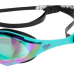 Соревновательные очки для плавания Arena COBRA EDGE SWIPE MR (006870-180) бирюзовый с фиолетовыми линзами