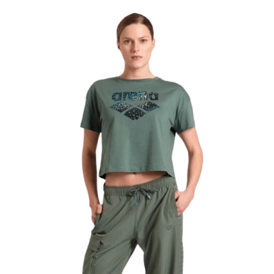Футболка Arena CROP TEE PRINTED (007391-660) розмір L